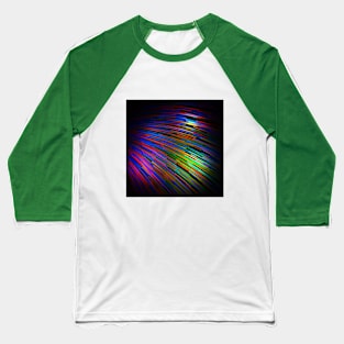 Many narrow blue wires or stripes. Print. Baseball T-Shirt